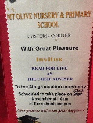 invitation graduation